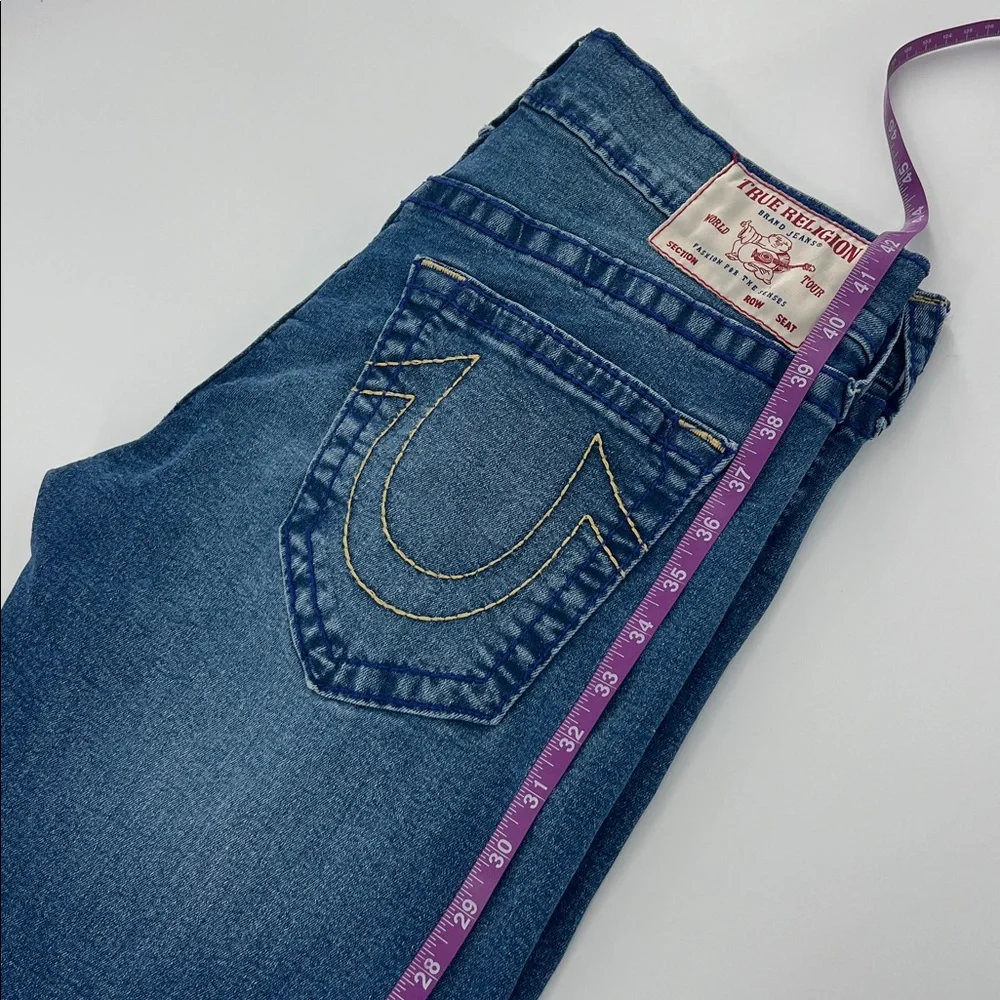 True‎ Religion Ricky Relaxed straight Denim men’s Jeans y2k bold stitch 90s 33